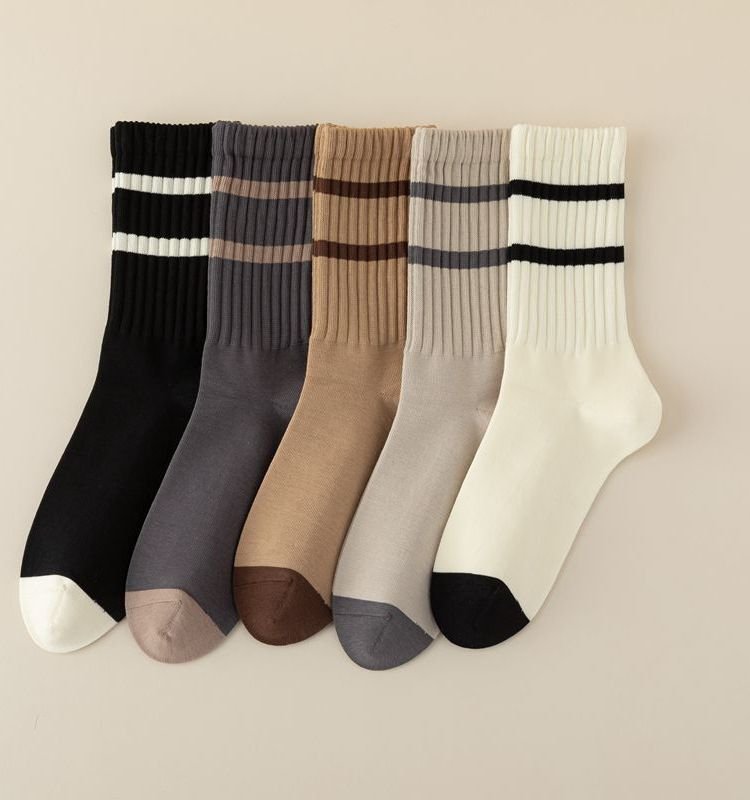 Autumn Winter Men Fashion Breathable Deodorant Sports Socks