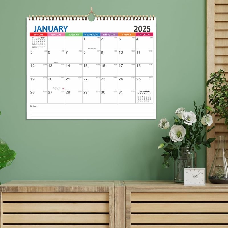 2025 Simple Creative Countdown Desktop Decoration English Desk Calendar