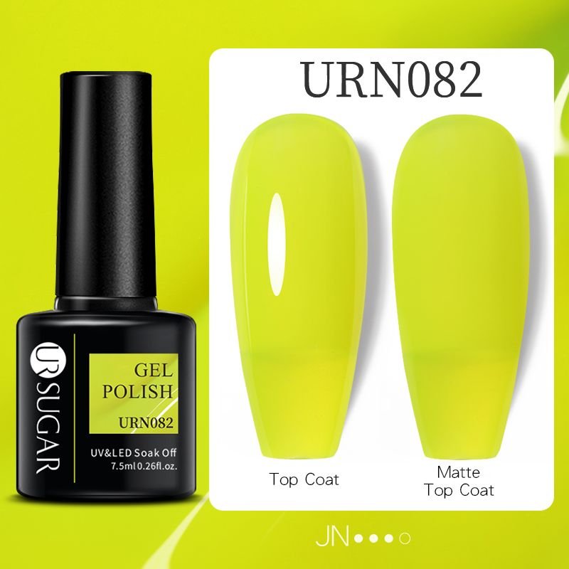 Ur Sugar 7.5Ml Fluorescent Glow-In-Dark Gel Nail Polsih Summer Neon Luminous Uv Led Nail Art Gel