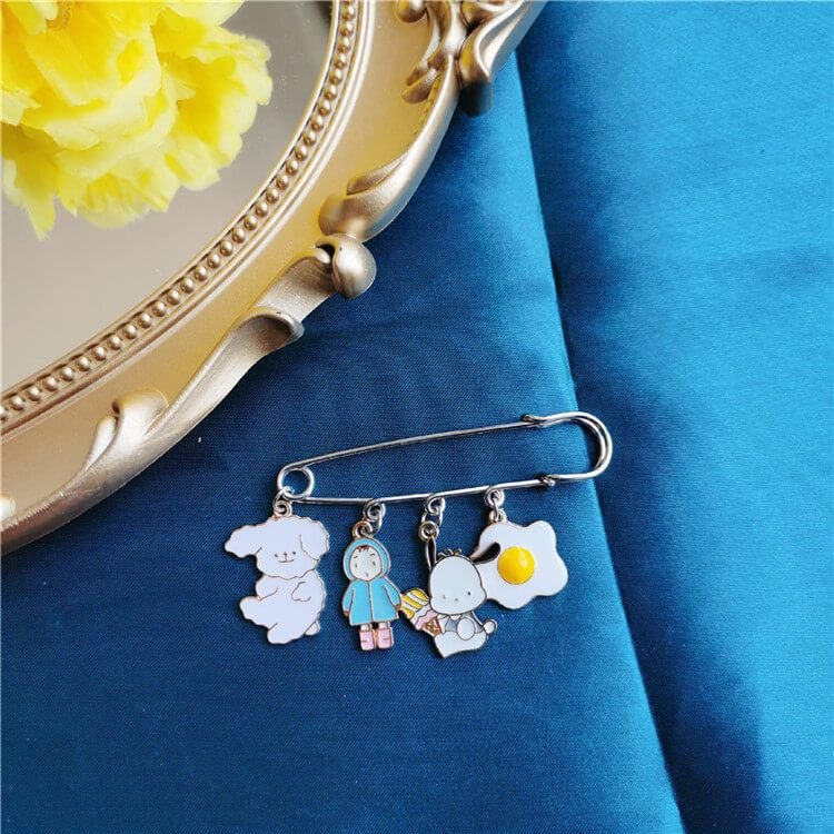 Unicorn Rainbow Planet Cartoon Shoes Accessories Brooch