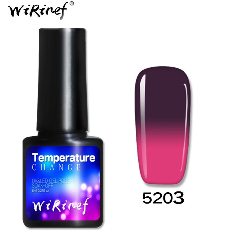 Women Fashion Multicolor Nail Light Therapy Nail Polish Gel