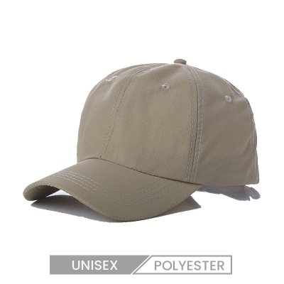 Unisex Solid Color Breathable Quick-Dry Custom Baseball Cap