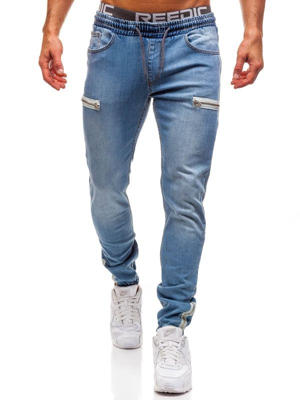 Men Fashion Casual Basic Jogger Jeans