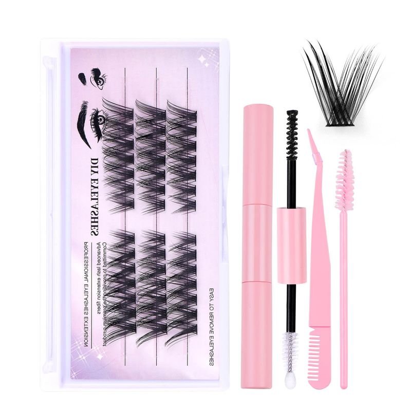 Diy Segmented Single Cluster Grafting Oblique Flying False Eyelashes