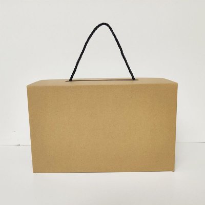 Shoe Packaging Box Corrugated Kraft Paper Portable Shoe Box