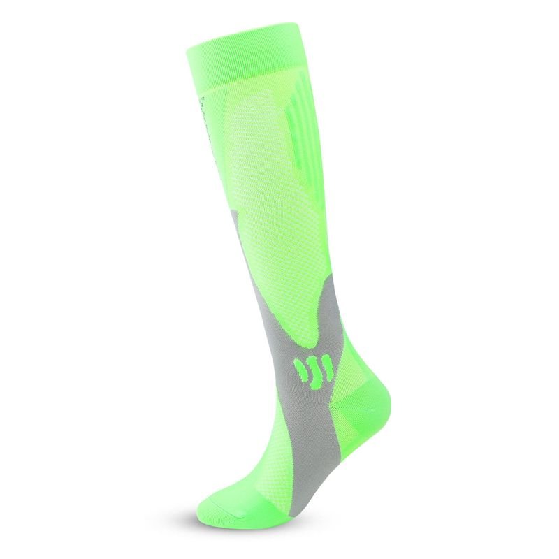 Simple Neutral Outdoor Riding Sports Nylon Pressure Socks