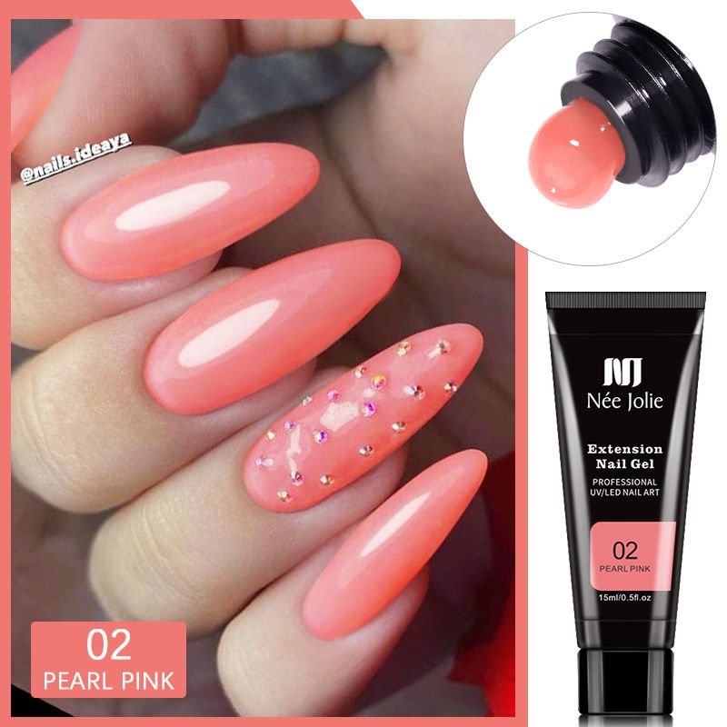 Nail Extension Glue Manicure Paper-Free Fast Extension Crystal Model Crystal Glue 15Ml Can Be Sticky Drill