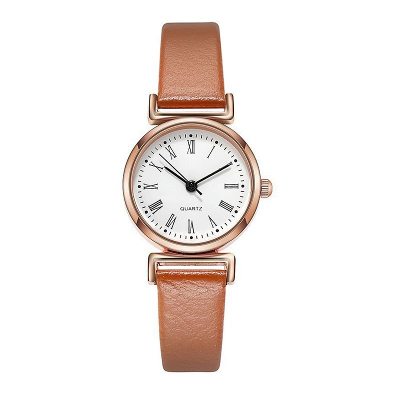 Women Simple Roman Numeral Quartz Watch