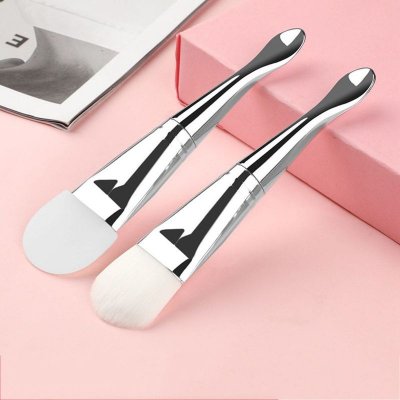 Double-headed Metal Handle Makeup Brush