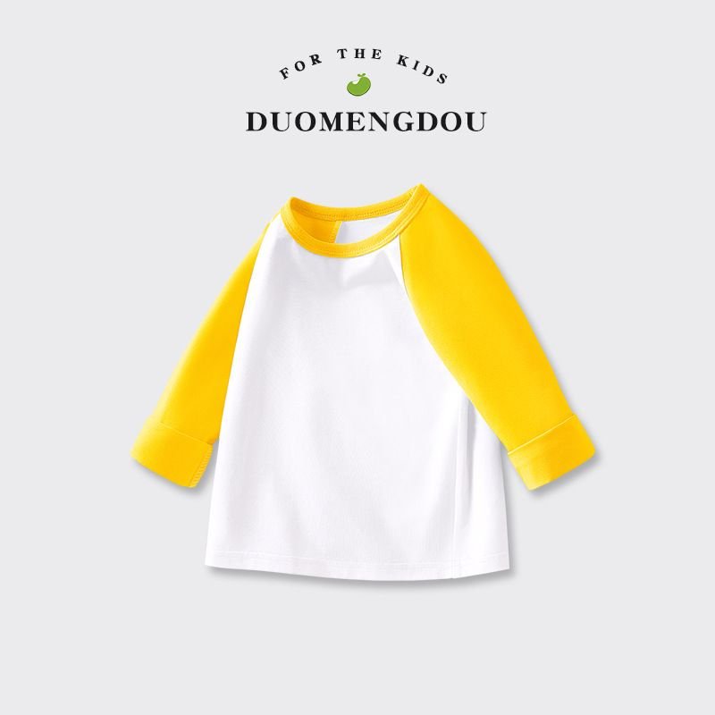 Kids Toddler Boys Girls Casual Cute Cartoon Print Long Sleeve Round Neck T-Shirt