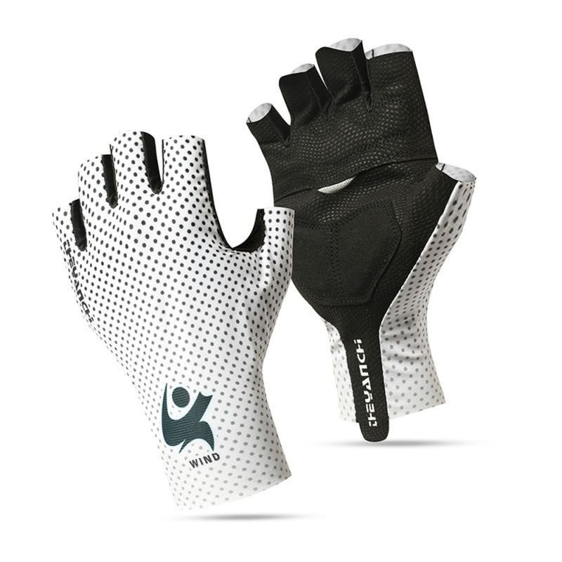 Cycling Half-Finger Gloves Men Anti-Slip Bicycle Gloves