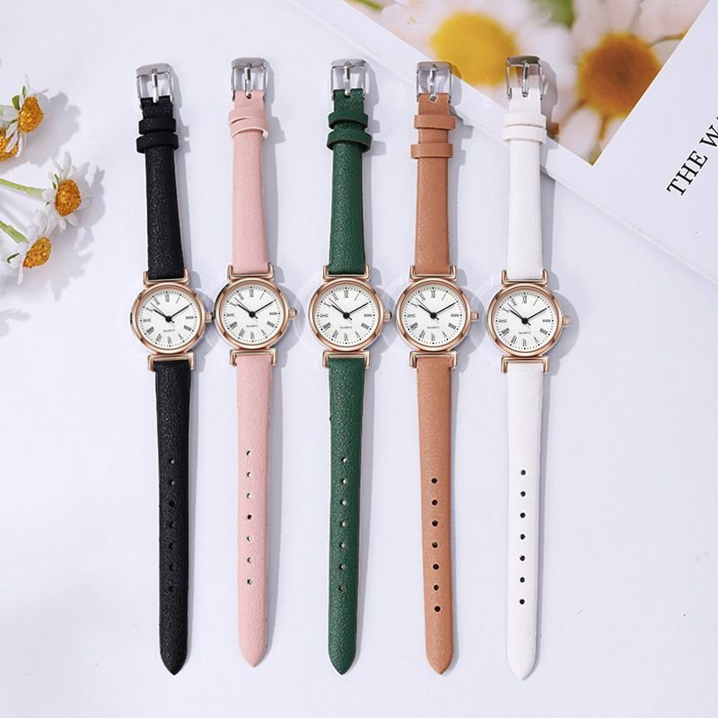 Women Simple Roman Numeral Quartz Watch