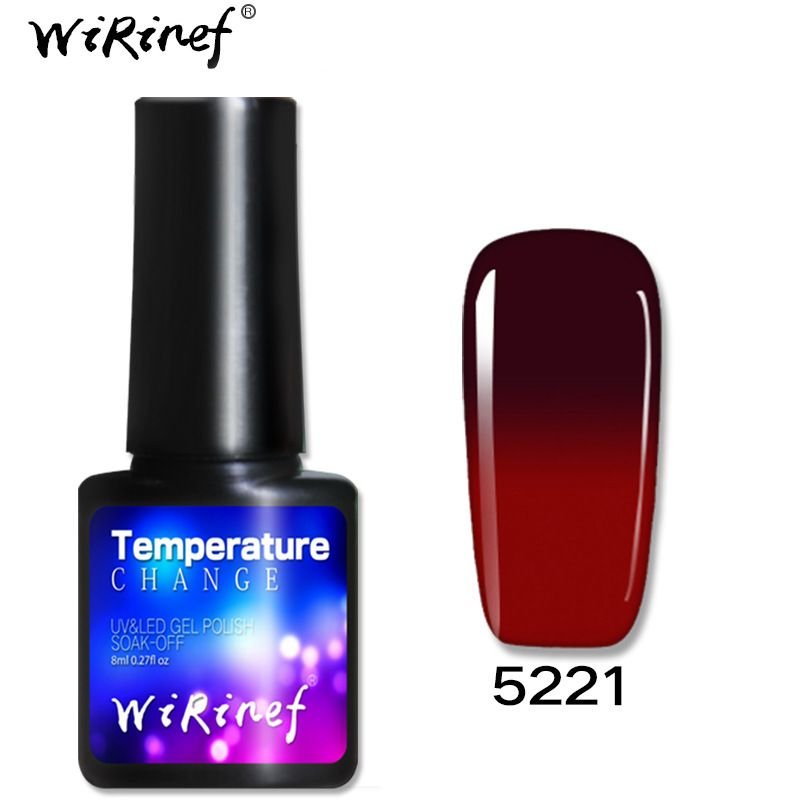 Women Fashion Multicolor Nail Light Therapy Nail Polish Gel