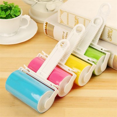 Portable Washable Sticky Hair Roller Brush Clothes Hair Remove Brush Tools