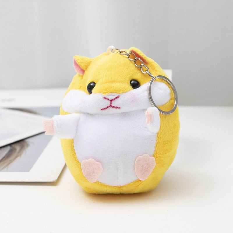 Plush Toy Cartoon Hamster Doll Pendant