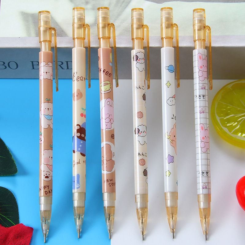 Fashion Creative Press Pencil Automatic Core Student Stationery