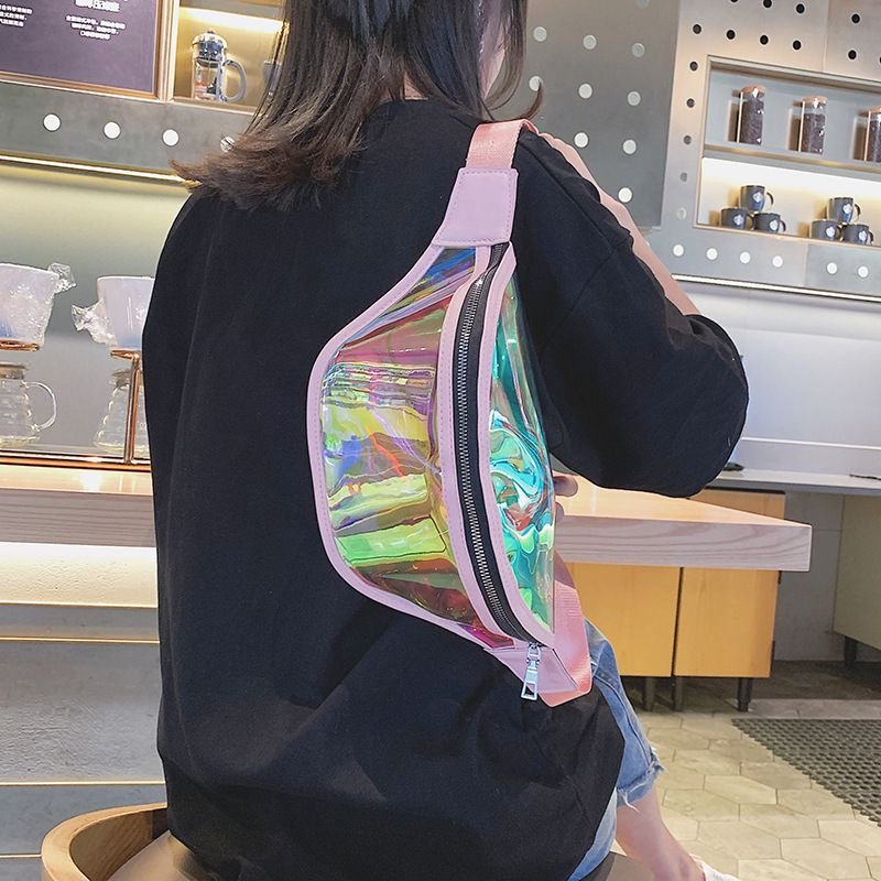 Women Fashion Laser Waist Bag