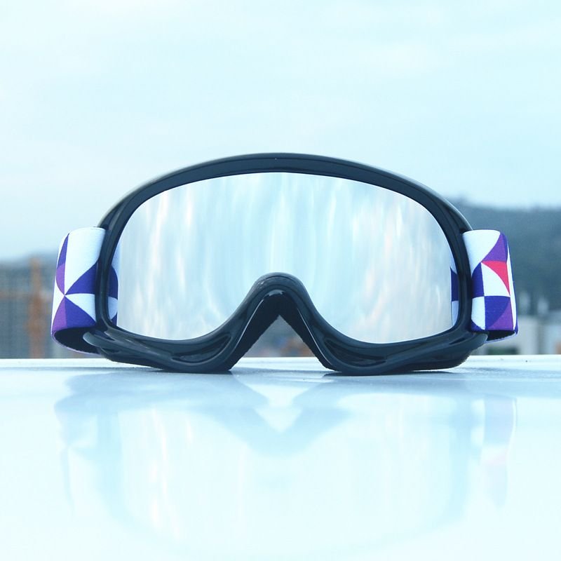 Children Outdoor Hiking Double Anti-Fog Cylindrical Ski Goggles