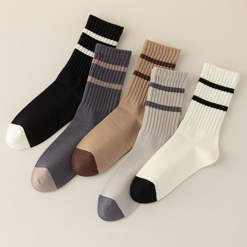 Autumn Winter Men Fashion Breathable Deodorant Sports Socks