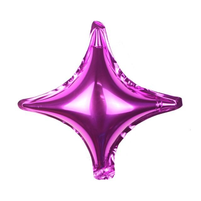 24 Inch Four Corner Star Aluminum Film Balloon Holiday Party Decoration